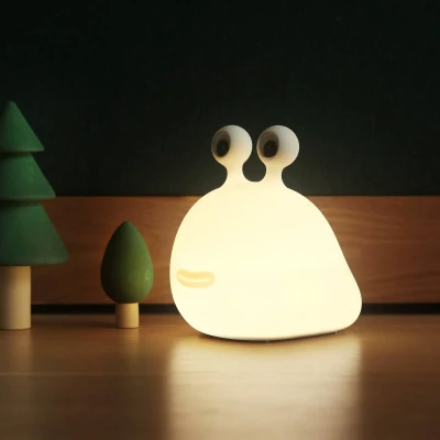 Afbeelding van MEGALight Momo Moon babynachtlamp Wit warmwit + RGB