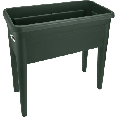 Afbeelding van Bloempot Green basics kweektafel blad groen elho