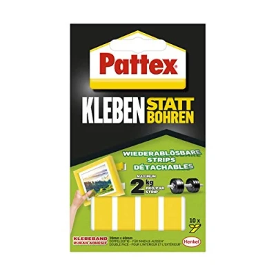 Afbeelding van Pattex PXMS1 Dubbelzijdige tape (l x b) 40 mm 20 10 stuk(s)