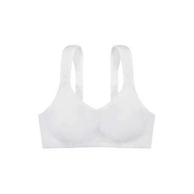 Afbeelding van Dorina FLEX NON Padded Sport BH, Dames, Maat: 80D, White