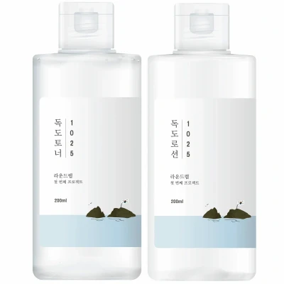 Afbeelding van ROUND LAB 1025 Dokdo Toner Lotion Special Set (200 +200 ml)