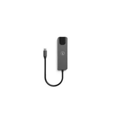 Image de Hub Adaptateur Mobility Lab USB C 100 W 5 en 1 Noir et Gris