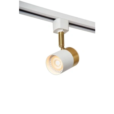 Afbeelding van Lucide TRACK FLORIS Railspot 1 fase Railsysteem / Railverlichting 1xGU10 Wit (Uitbreiding)