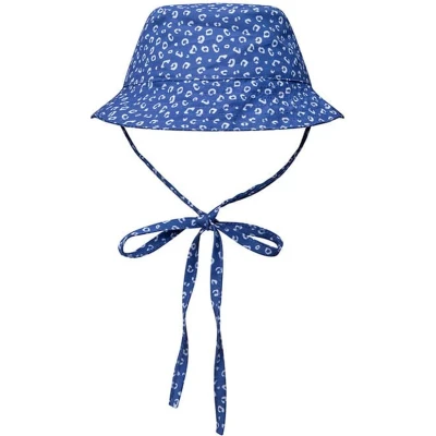Afbeelding van Swim Essentials UV Zonnehoed Baby Blauw Panterprint 1 2 jaar