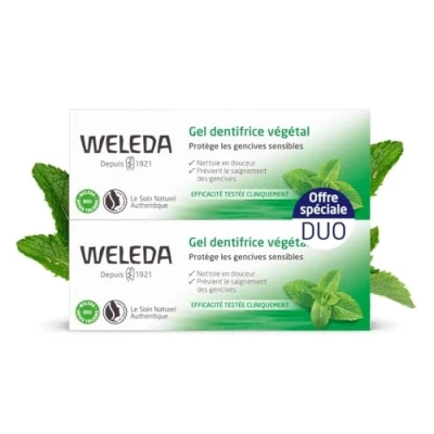 Afbeelding van Weleda Plantaardige Tandpasta Gel Set van 2 x 75 ml