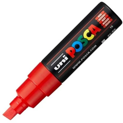 Afbeelding van Markeerstift POSCA PC 8K Rood (6 Stuks)