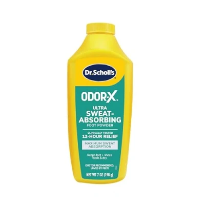 Afbeelding van Dr. Scholl&#039;s Odor x Voetenabsorberend poeder, 200 ml (1 stuk)