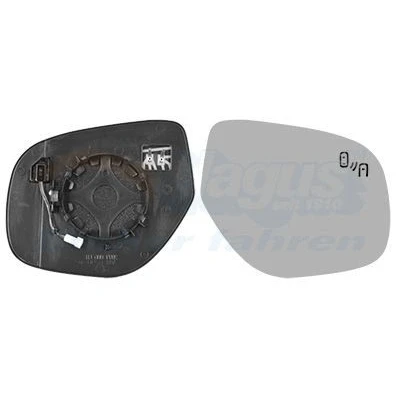 Afbeelding van VAN WEZEL 3204836 Spiegelglas rechts MITSUBISHI: ASX Off Road