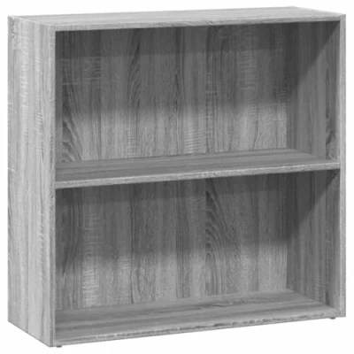 Image de vidaXL Bibliothèque sonoma gris 80x30x77 cm bois d&#039;ingénierie857927