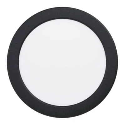 Afbeelding van EGLO Fueva 6 Inbouwspot LED Ø 16.8 cm Zwart Instelbaar wit licht (2700K, 4000K, 6500K)