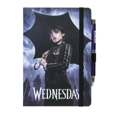 Image de Carnet Premium A5 avec stylo Wednesday