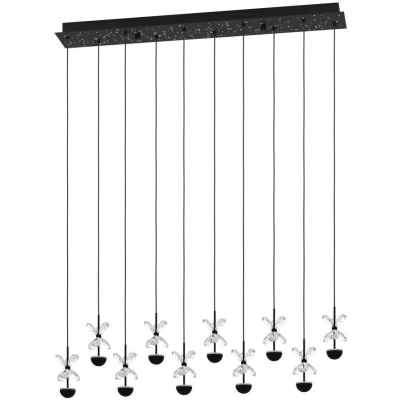 Afbeelding van Eglo Pianopoli 2 Hanglamp Zwart 390278