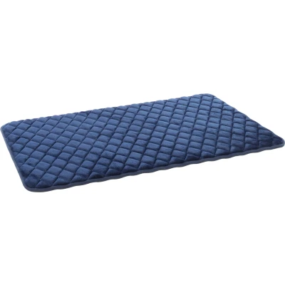 Afbeelding van hondenbench kussen memory foam Weimar blauw L