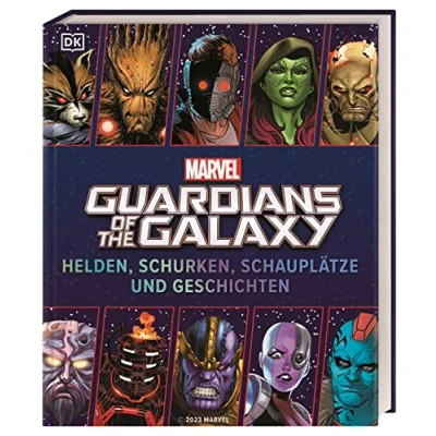 Afbeelding van MARVEL Guardians of the Galaxy Helden, Schurken, Schauplätze und Geschichten
