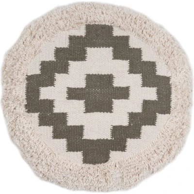 Afbeelding van Home67 Kussen Lenny Green ø45 cm