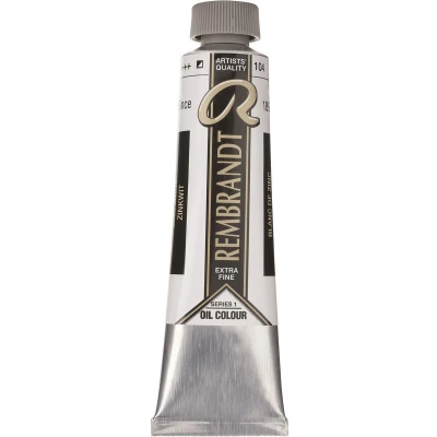 Afbeelding van Rembrandt olieverf zinkwit 104 40mL