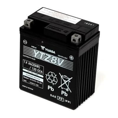 Image de Batterie YUASA YTZ8V sans entretien activée usine