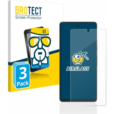 Afbeelding van BROTECT Screenprotector voor Google Pixel 7 Folie Beschermfolie Beschermglas transparant (3 Stuks)