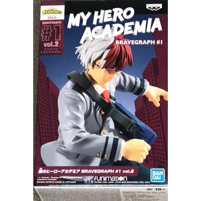 Afbeelding van My Hero Academia Bravegraph #1 vol.2 Izuku Midoriya Figure 14cm
