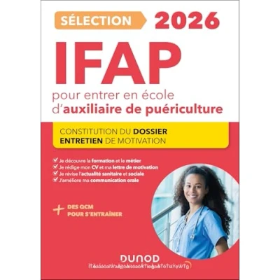 Afbeelding van MON CONCOURS IFAP POUR ENTRER EN ECOLE D&#039;AUXILIAIRE DE PUERI