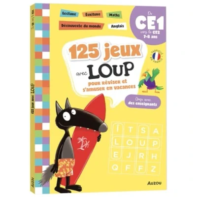 Afbeelding van 125 JEUX AVEC LOUP DU CE1 AU CE2