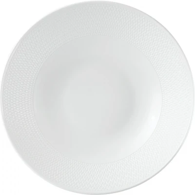Afbeelding van Wedgwood Gio Pastabord 21 Cm Gebroken Wit