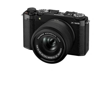 Afbeelding van Fujifilm X M5 Zwart + XC 15 45mm f/3.5 5.6 OIS PZ