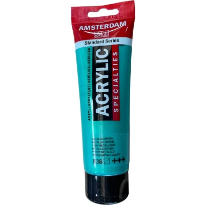 Afbeelding van Amsterdam Specialties Acrylverf 120ml 836 Metallic groen