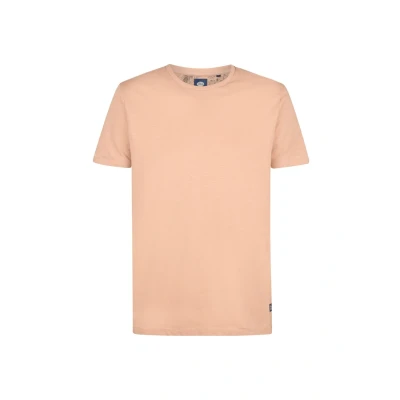 Afbeelding van Petrol Industries Tshirt basic, Heren, Maat: Small, Sandal wood