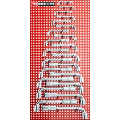 Image de FACOM 75.P22M jeu de clés à pipe métriques 8 32 mm 22 pièces