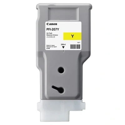 Image de Canon PFI 207 Y jaune originale réservoir d&#039;encre