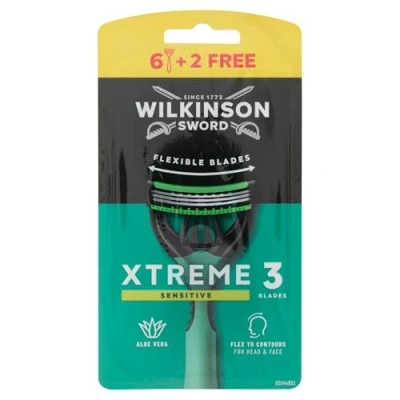 Afbeelding van Wilkinson Xtreme 3 Sensitive Comfort Wegwerpscheermesjes 8 Stuks