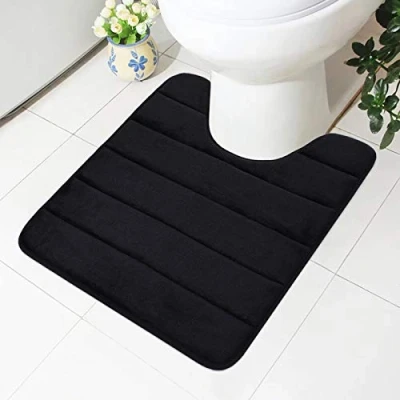 Afbeelding van Homaxy traagschuim antislip standaard badmatten zacht, waterabsorberend toilet badkamer tapijt wasbaar badmat