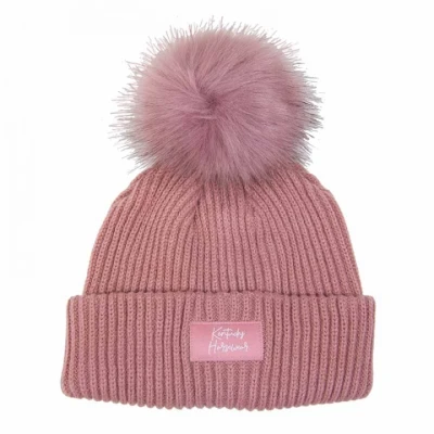 Afbeelding van Kentucky Muts Pompom Oud Roze