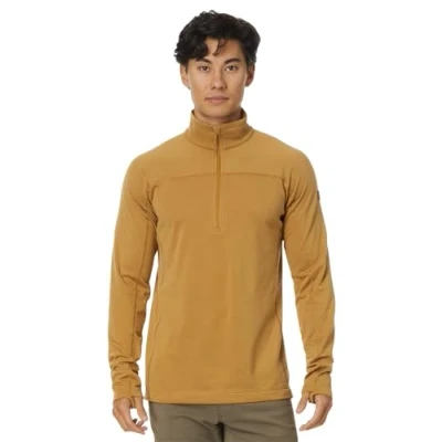 Afbeelding van Abisko Lite Fleece Half Zip Sweater Heren Buckwheat Brown800 XXL Bruin Outdoor Trui