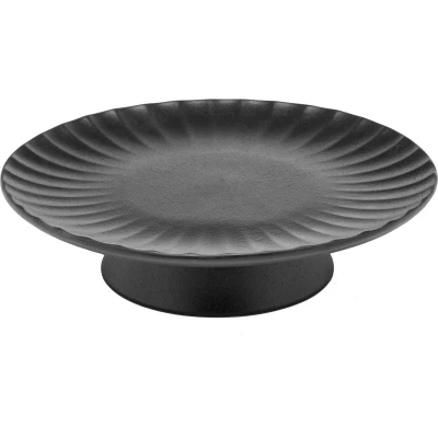 Afbeelding van Serax Inku Taartplateau 25 Cm Zwart