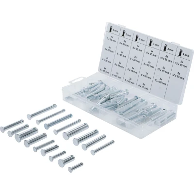 Afbeelding van BGS Assortiment borgpennen 60 delig