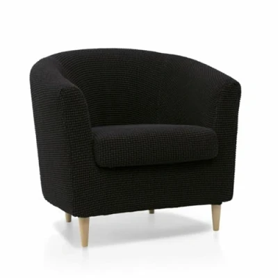 Afbeelding van Hoes voor stoel Sofaskins NIAGARA 1 plaza Zwart