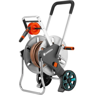 Afbeelding van GARDENA Slangenwagen AquaRoll M Easy Metal Set