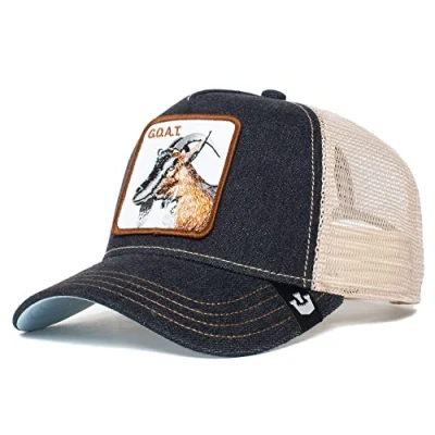 Afbeelding van Goorin Bros Trucker GOAT Pet, Heren, Maat: One Size, Grau
