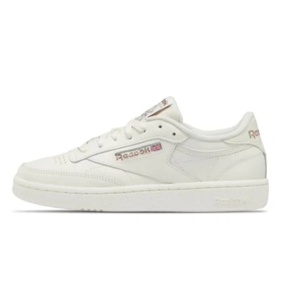 Afbeelding van Reebok Classic CLUB C 85 Sneakers laag, Dames, Maat: 35, Chalk/chalk/rose gold Leer