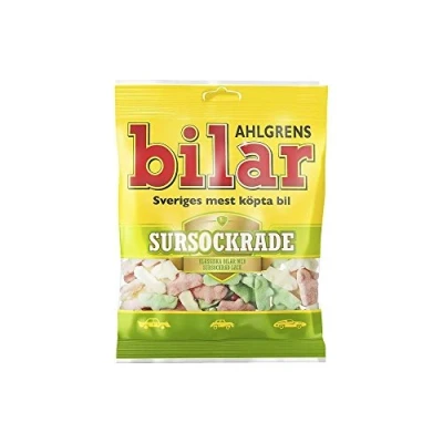 Afbeelding van Läkerol (Lakerol) gezouten karamel originele Zweedse suikervrije zoethout salmiak zuigtabletten druppels dragees snoep doos van 25 g
