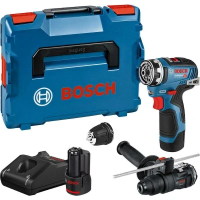 Afbeelding van Bosch Professional GSR 12V 35 FC 06019H3009 Accu schroefboormachine 12 V Li ion Brushless, Incl. 2 accus, lader, koffer