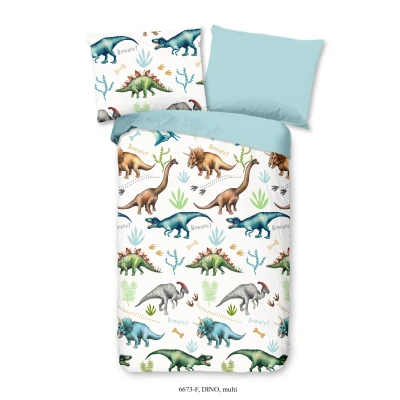 Afbeelding van Good Morning, Beddengoed, Dino (Beddengoed set, 140 x 200 cm, 70 90 cm)