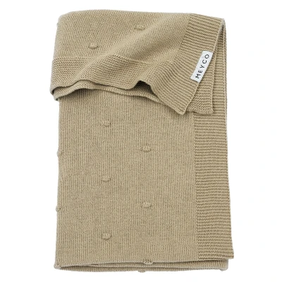 Afbeelding van Meyco Deken Wieg Mini Knots Sand