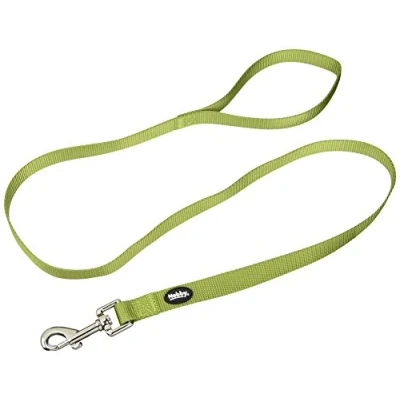 Afbeelding van Nobby Classic Hondenlijn Nylon Groen M L Breedte 20 mm Lengte 120 cm