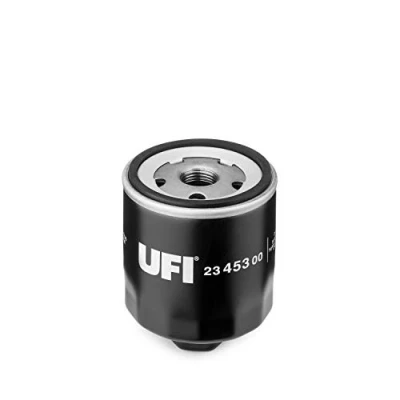 Afbeelding van UFI 23.453.00 Oliefilter 3/4 16 UNF Met een terugloopbeveiligingskleppen Opschroeffilter VOLKSWAGEN: GOLF 4, Polo IV Hatchback, 6, SEAT: Altea XL