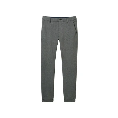 Afbeelding van TOM Tailor Chino, Heren, Maat: 30x34, Black white birds eye