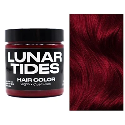 Afbeelding van Lunar Tides Blood Moon Semi permanente haarverf 4 oz / 118 ml One Size Rood