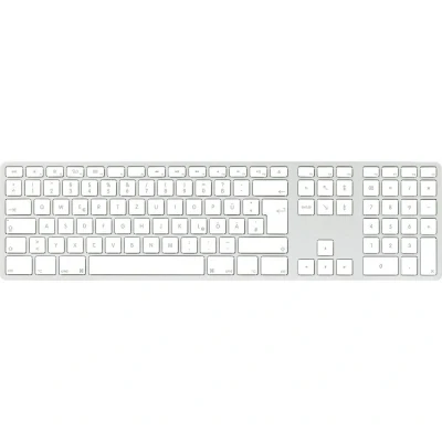 Afbeelding van Matias Wireless USB C Aluminum keyboard / klavier Mac german QWERTZ silver FK418DCS DE